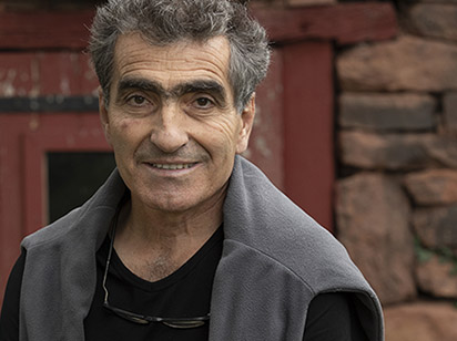 Michel Riouspeyrous - Domaine ARRETXEA Arretxea. Michel et Thérèse Riouspeyrous. Irouléguy